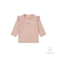 triko dívčí růžové loved - bio bavlna