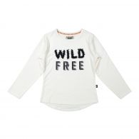 triko dívčí bílé wild free