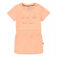 Šaty dívčí oranžové neon