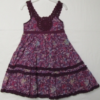 Šaty dívčí fialové