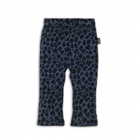 tepláky modré - vzor gepard