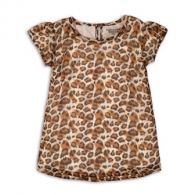 triko dívčí - vzor leopard