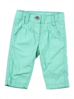 Kalhoty dívčí zelené