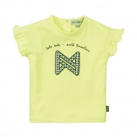 triko dívčí žluté - neon