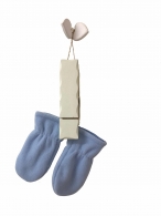 rukavice kojenecké - sv. modré