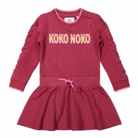 Šaty dívčí vínové - Koko Noko
