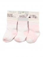 Ponožky dívčí - růžové