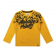 triko dívčí žluté - gepard