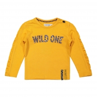 triko dívčí žluté wild one