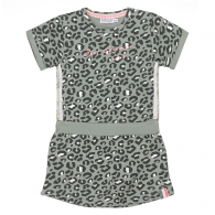 Šaty dívčí zelené - gepard