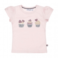 triko dívčí růžové - cupcakes