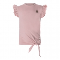triko dívčí růžové se zavázkou
