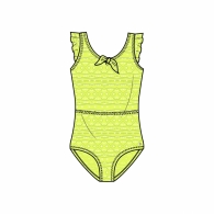 plavky dívčí žluté - celkové