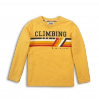 triko chl. žluté climbing