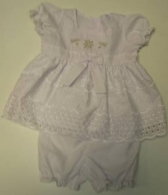 Šaty kojenecké - bílé