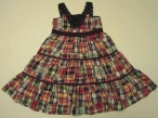 Šaty dívčí - patchwork
